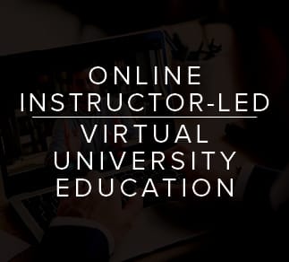 Online Instructor-LED Virtual University Education