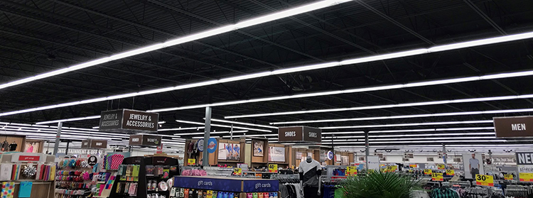 grocery retail lighting
