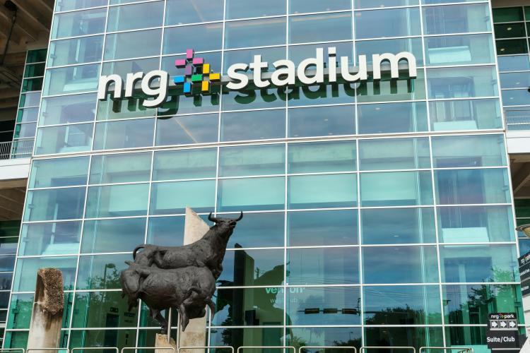 NRG Stadium signage exterior