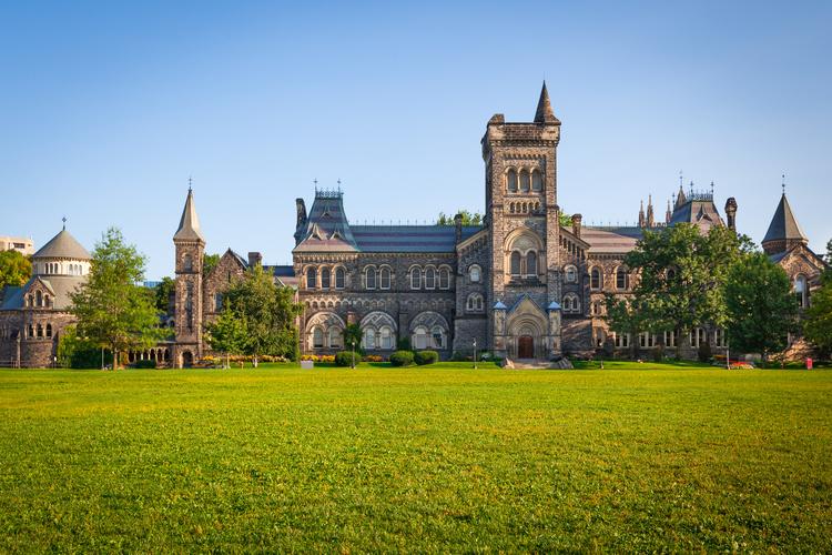 The University Of Toronto and the front campus