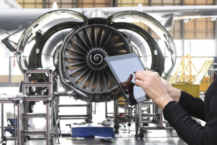 Digital Tablet use for Airplane Mechanics and Engine 